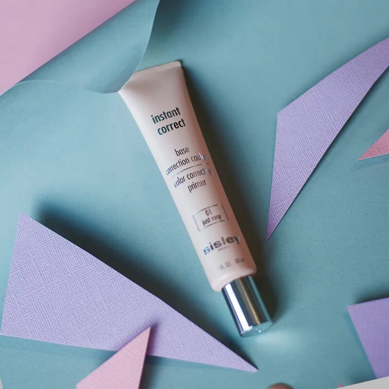 Sisley Instant Correct Egységesítő sminkalap egységesíti a bőrszín tónusait árnyalat N°1 Just Rosy 30 ml