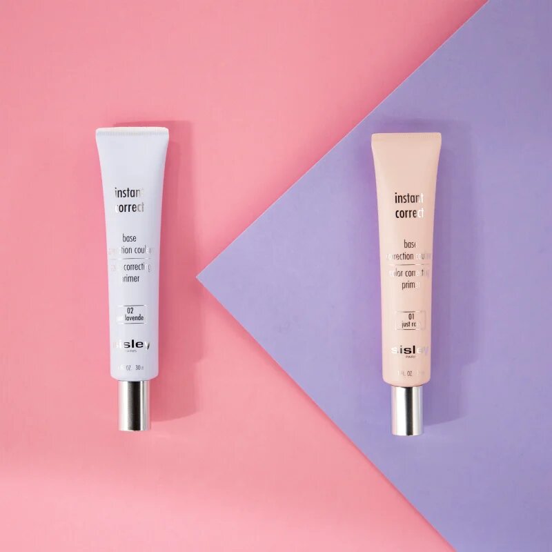 Sisley Instant Correct Egységesítő sminkalap egységesíti a bőrszín tónusait árnyalat N°1 Just Rosy 30 ml
