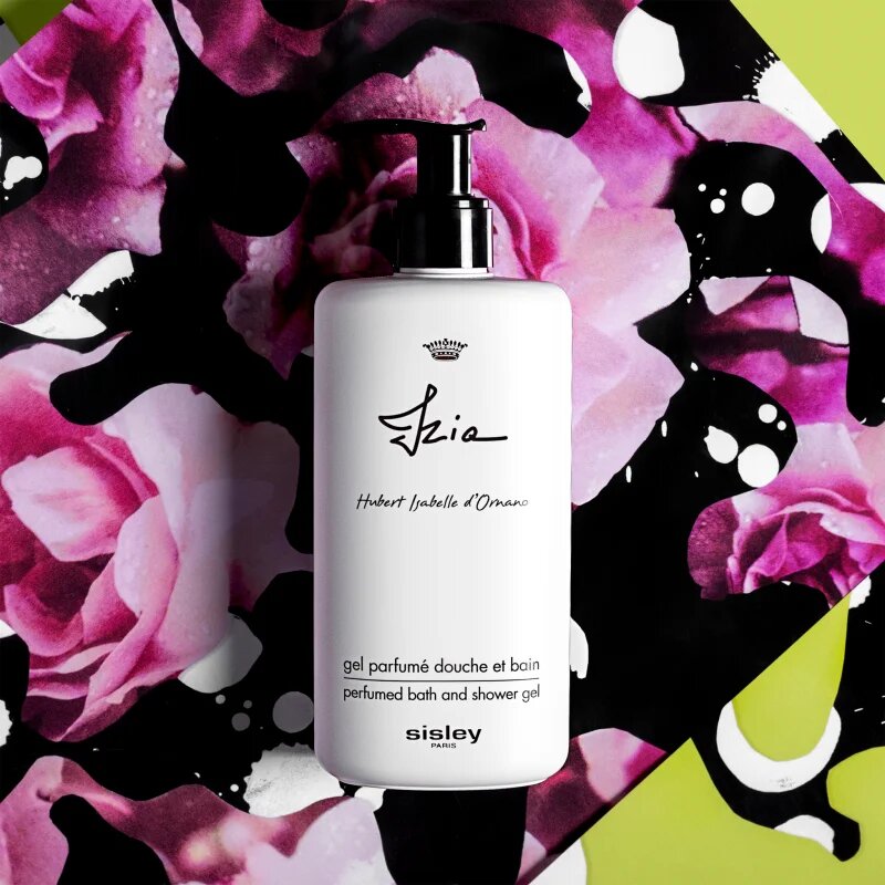 Sisley Izia Parfumed Bath and Shower Gel tusoló- és fürdőgél illatosított 250 ml