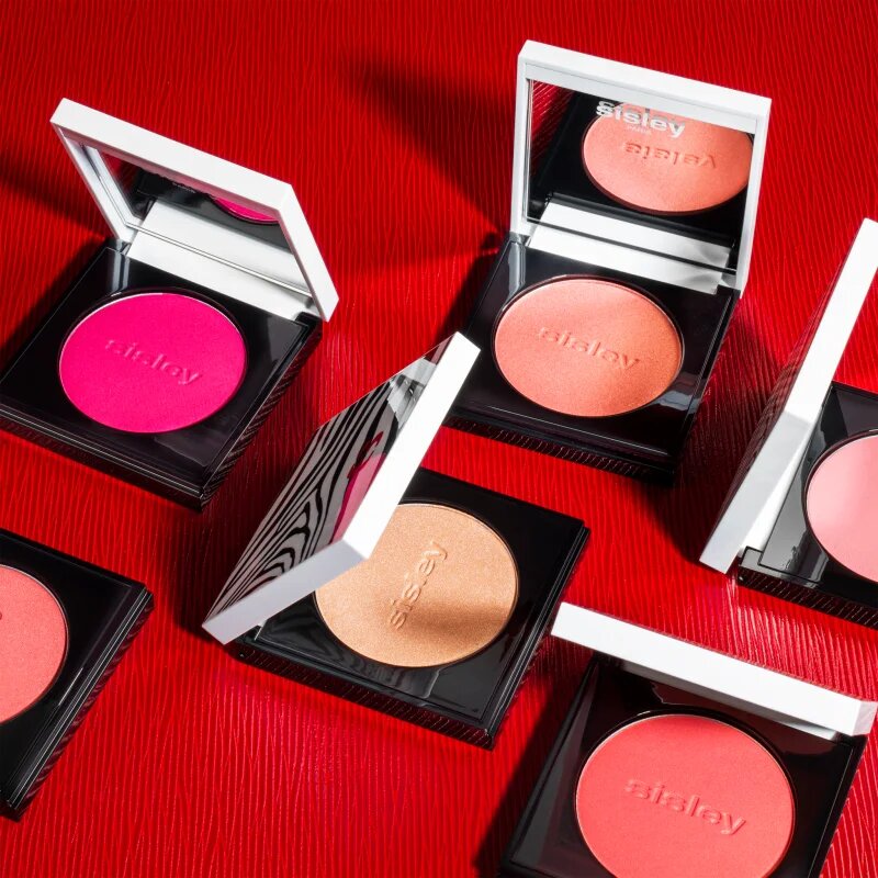 Sisley Le Phyto-Blush púderes arcpír árnyalat 2 Rosy Fushia 65 g