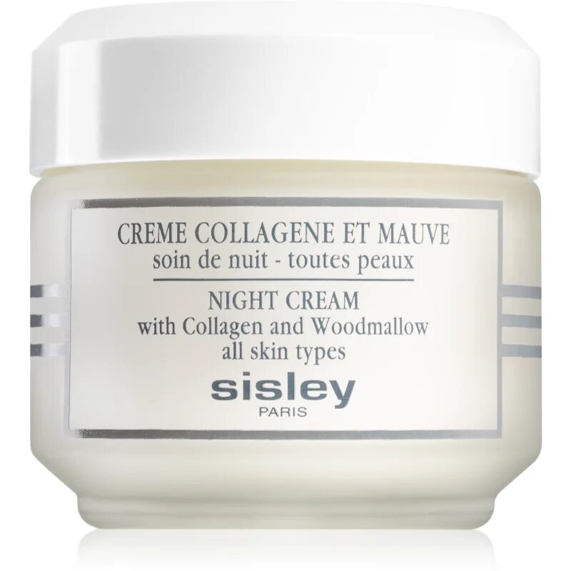 Sisley Night Cream with Collagen and Woodmallow feszesítő éjszakai krém kollagénnel 50 ml