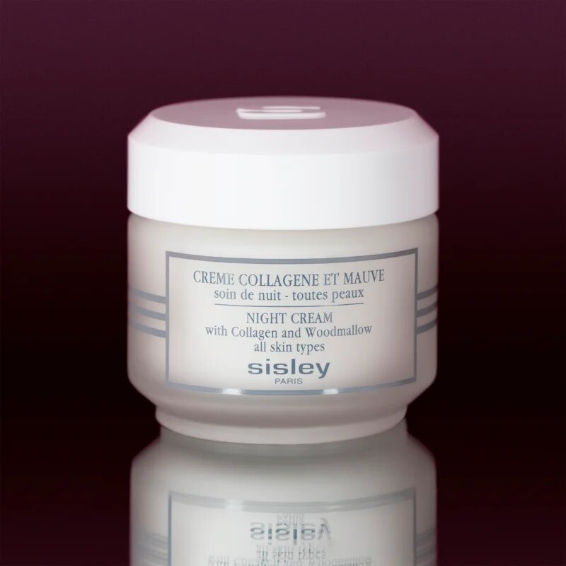 Sisley Night Cream with Collagen and Woodmallow feszesítő éjszakai krém kollagénnel 50 ml