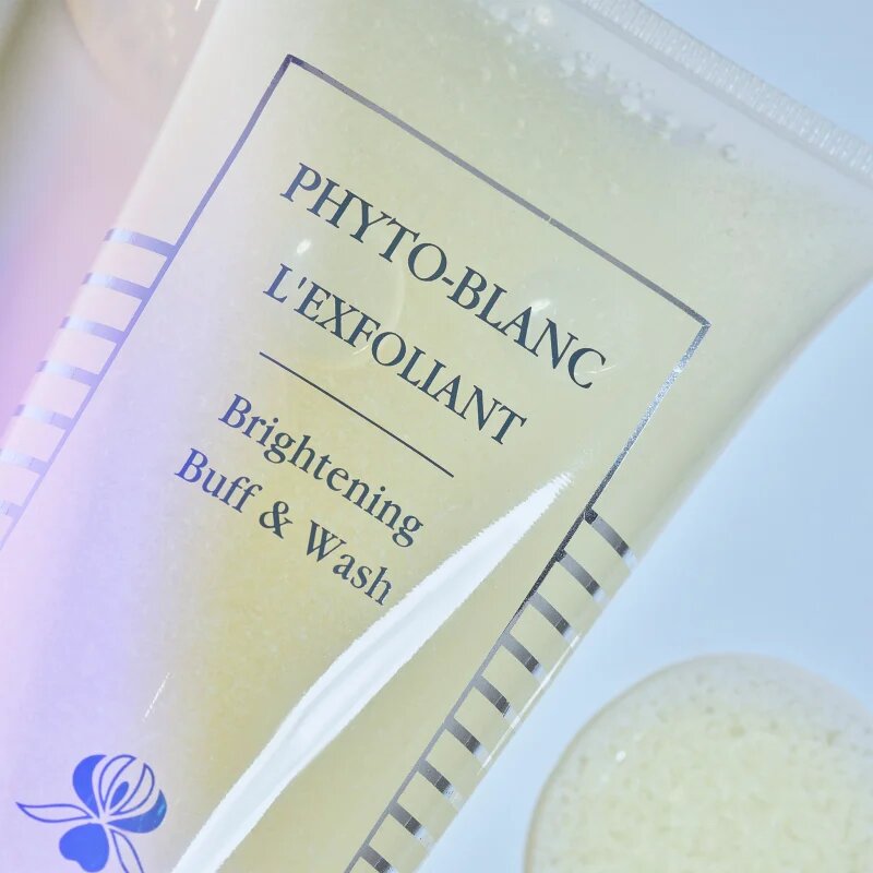 Sisley Phyto-Blanc Brightening Buff and Wash bőrradír gél az élénk bőrért 100 ml