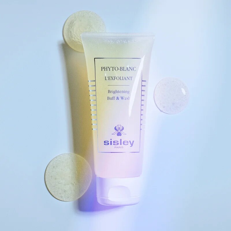 Sisley Phyto-Blanc Brightening Buff and Wash bőrradír gél az élénk bőrért 100 ml