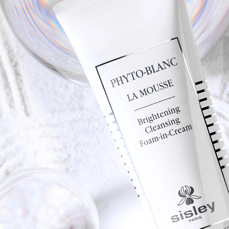 Sisley Phyto-Blanc La Mousse bőrvilágosító tisztító hab 125 ml