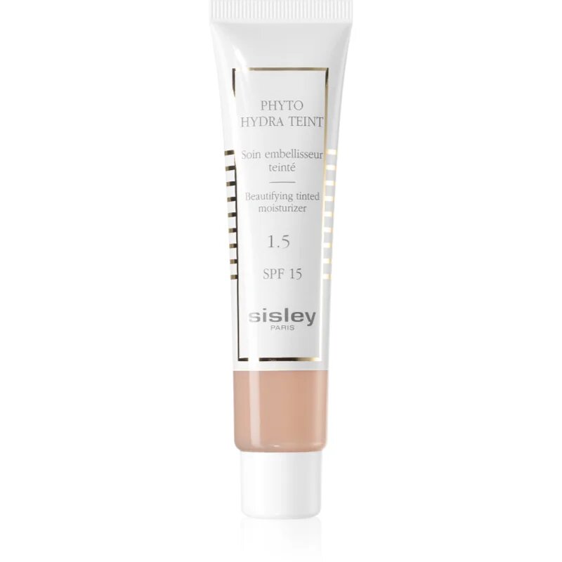 Sisley Phyto-Hydra Teint tonizáló hidratáló kérm a ragyogó hatásért SPF 15 árnyalat 15 Beige 40 ml