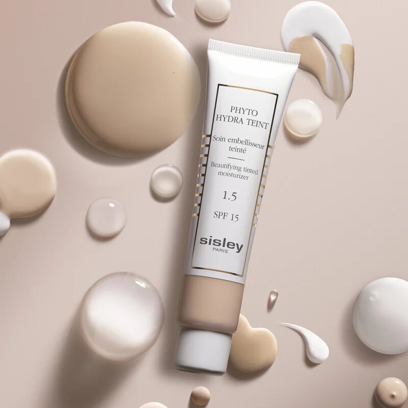 Sisley Phyto-Hydra Teint tonizáló hidratáló kérm a ragyogó hatásért SPF 15 árnyalat 15 Beige 40 ml