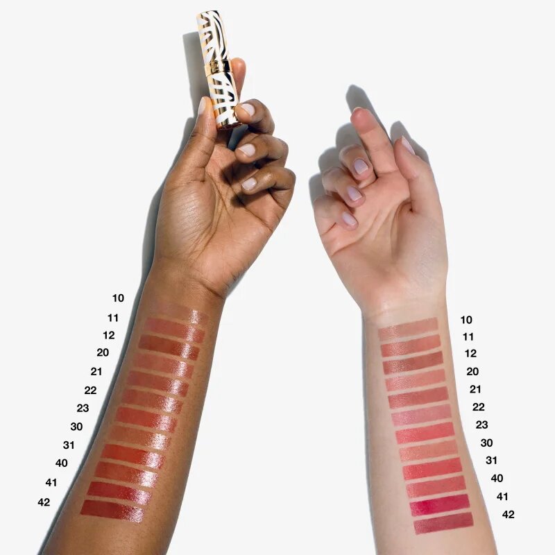 Sisley Phyto Rouge Shine fényes ajakrúzs hidratáló hatással árnyalat 42 Sheer Cranberry 3 g