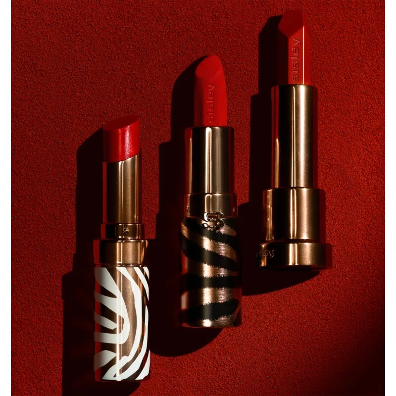 Sisley Phyto Rouge Velvet fényűző ápoló rúzs matt hatással árnyalat 31 Orange Fawn 3 g