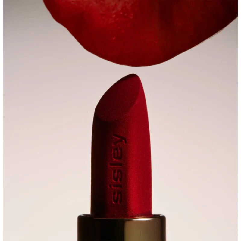 Sisley Phyto Rouge Velvet fényűző ápoló rúzs matt hatással árnyalat 40 Rouge Icon 3 g