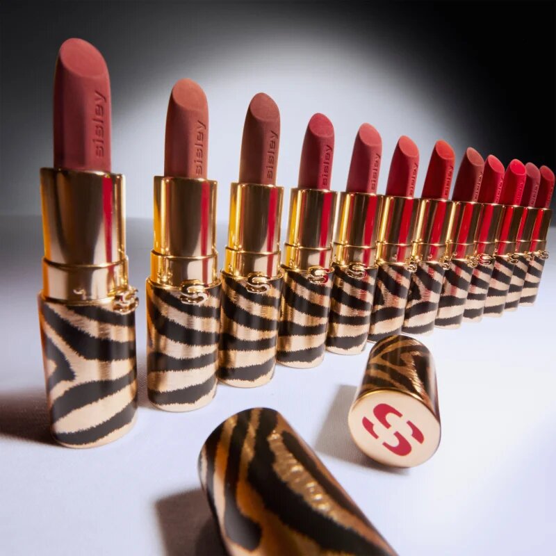 Sisley Phyto Rouge Velvet fényűző ápoló rúzs matt hatással árnyalat 43 Rouge Ardent 3 g