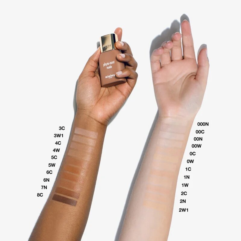 Sisley Phyto-Teint Nude élénkítő és hidratáló alapozó természetes hatásért árnyalat 8C Cappuccino 30 ml