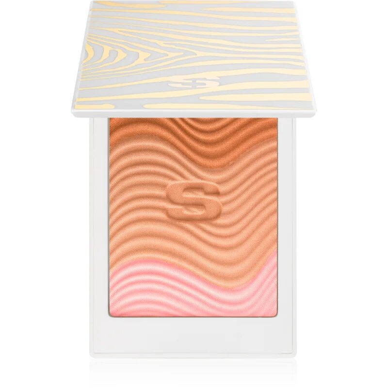 Sisley Phyto-Touche Sun Glow Powder arcpirosító ecsettel árnyalat Miel Cannelle 11 g