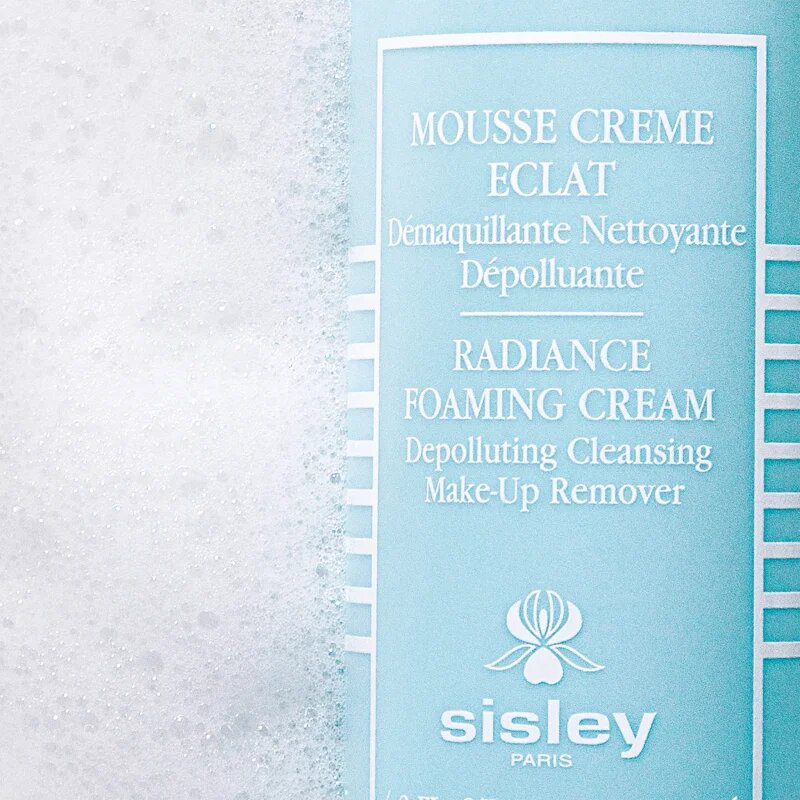 Sisley Radiance Foaming Cream tisztító és szemlemosó hab 2 az 1-ben 125 ml