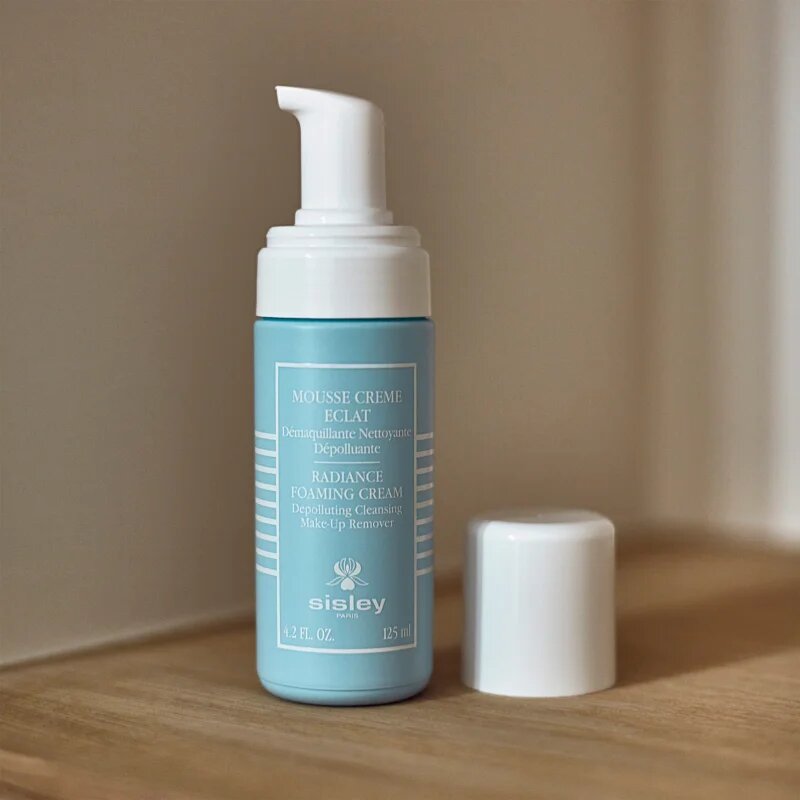 Sisley Radiance Foaming Cream tisztító és szemlemosó hab 2 az 1-ben 125 ml