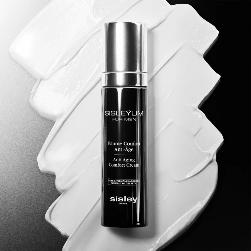 Sisley Sisleÿum Anti-Aging Comfort Cream luxus ráncellenes krém antioxidáns hatású uraknak 50 ml