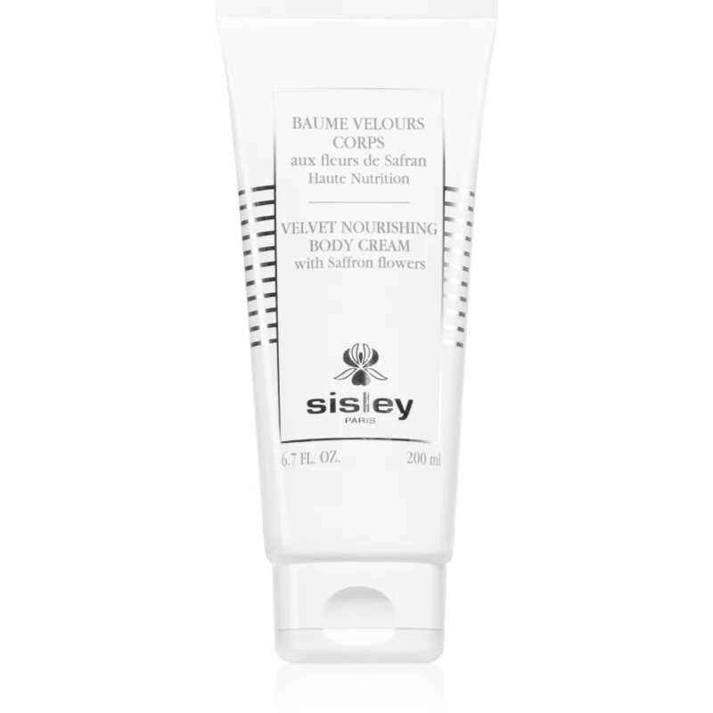 Sisley Velvet Nourishing Body Cream With Saffron Flowers tápláló testkrém 200 ml