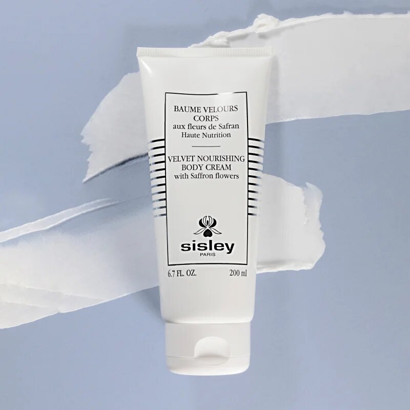 Sisley Velvet Nourishing Body Cream With Saffron Flowers tápláló testkrém 200 ml