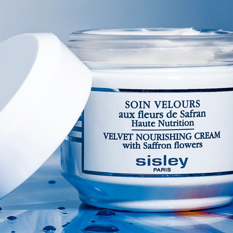 Sisley Velvet Nourishing Cream with Saffron Flowers hidratáló krém száraz és érzékeny bőrre 50 ml