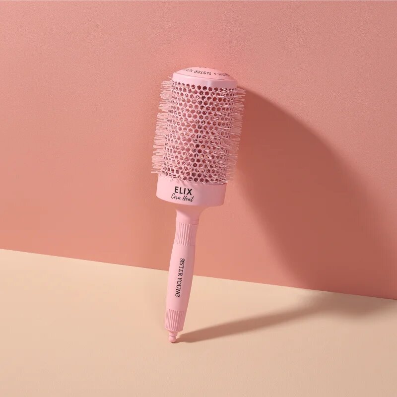 Sister Young ELIX Round Brush Cera Heat Pink körkefe 65mm 1 db
