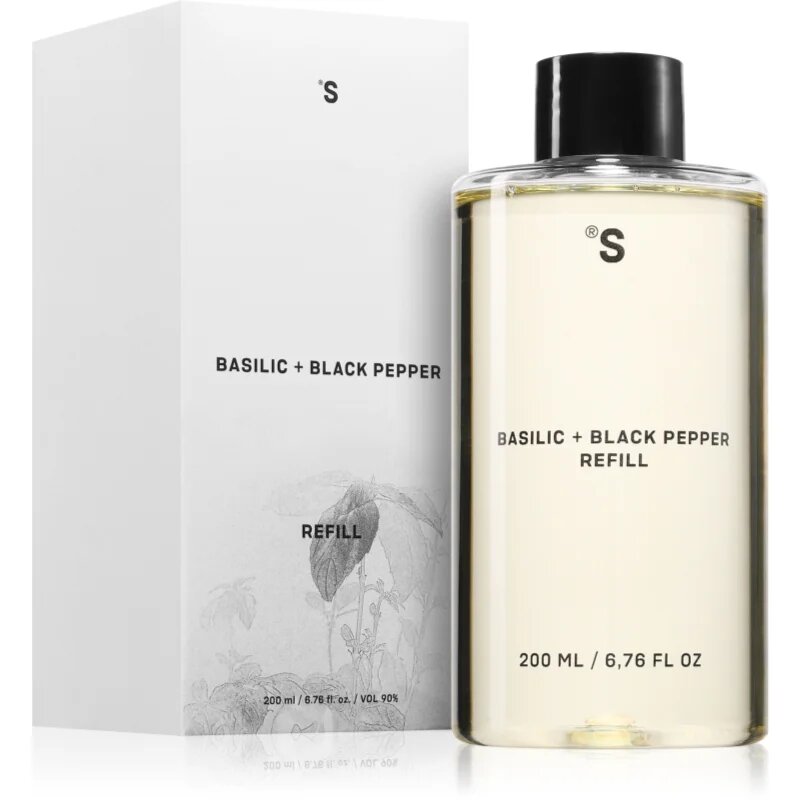 Sister's Aroma Basilic + Black Paper Aroma diffúzor töltet 200 ml