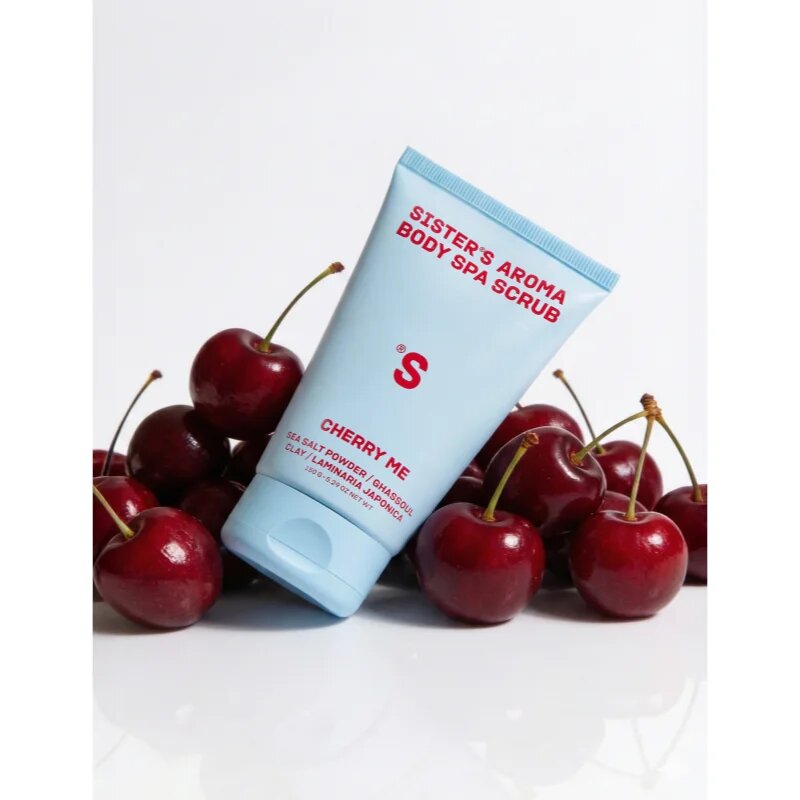 Sister's Aroma Body Spa Scrub Cherry Me testpeeling 150 g