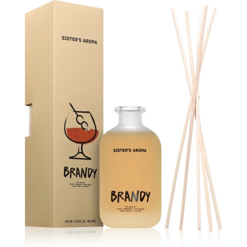 Sister's Aroma Brandy aroma diffúzor 100 ml
