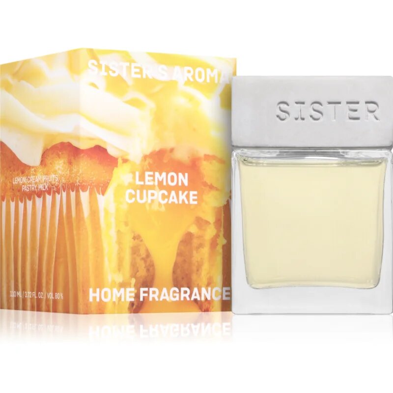 Sister's Aroma Lemon Cupcake aroma diffúzor 110 ml