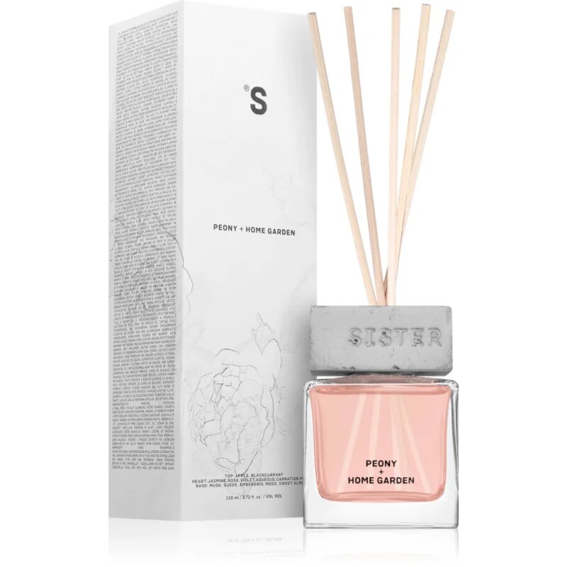 Sister's Aroma Peony + Home Garden aroma diffúzor 110 ml