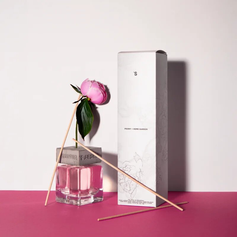 Sister's Aroma Peony + Home Garden aroma diffúzor 110 ml