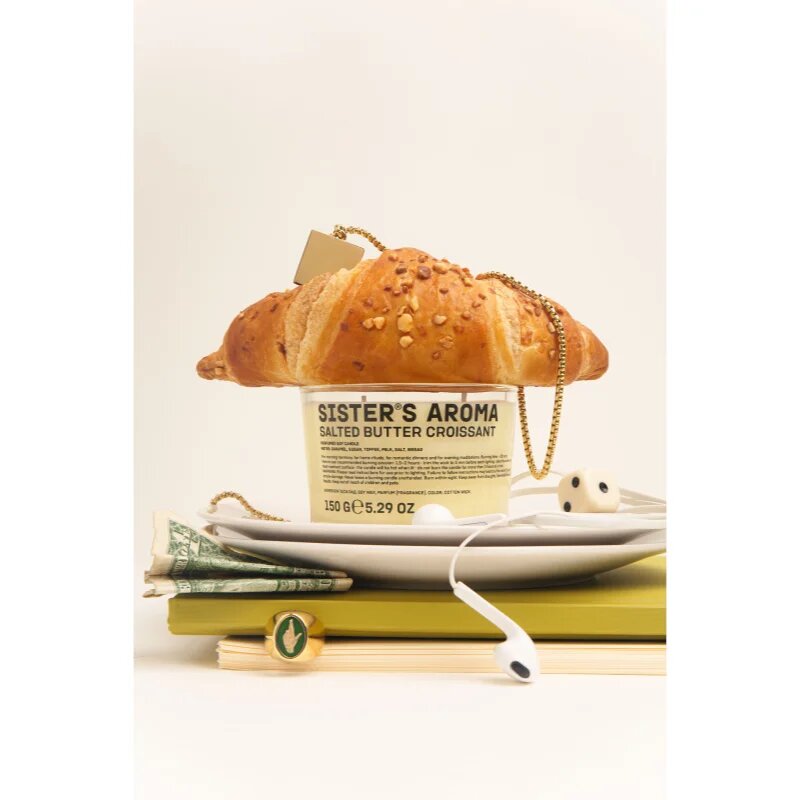 Sister's Aroma Salted Butter Croissant illatgyertya 150 g