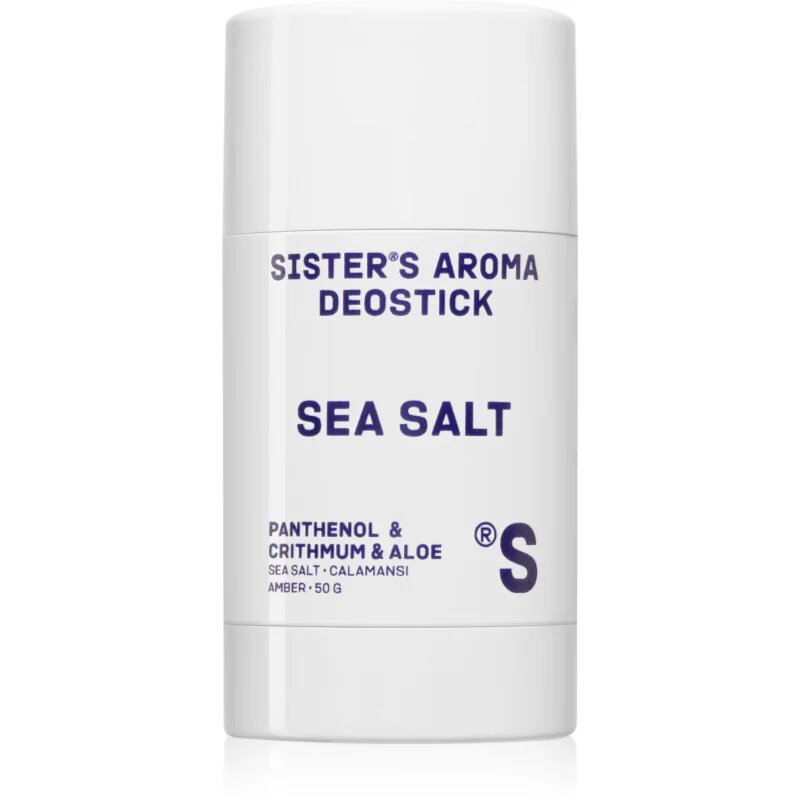 Sister's Aroma Sea Salt Deostick izzadásgátló deo stift szag és izzadás ellen 50 g