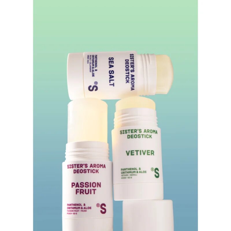 Sister's Aroma Sea Salt Deostick izzadásgátló deo stift szag és izzadás ellen 50 g