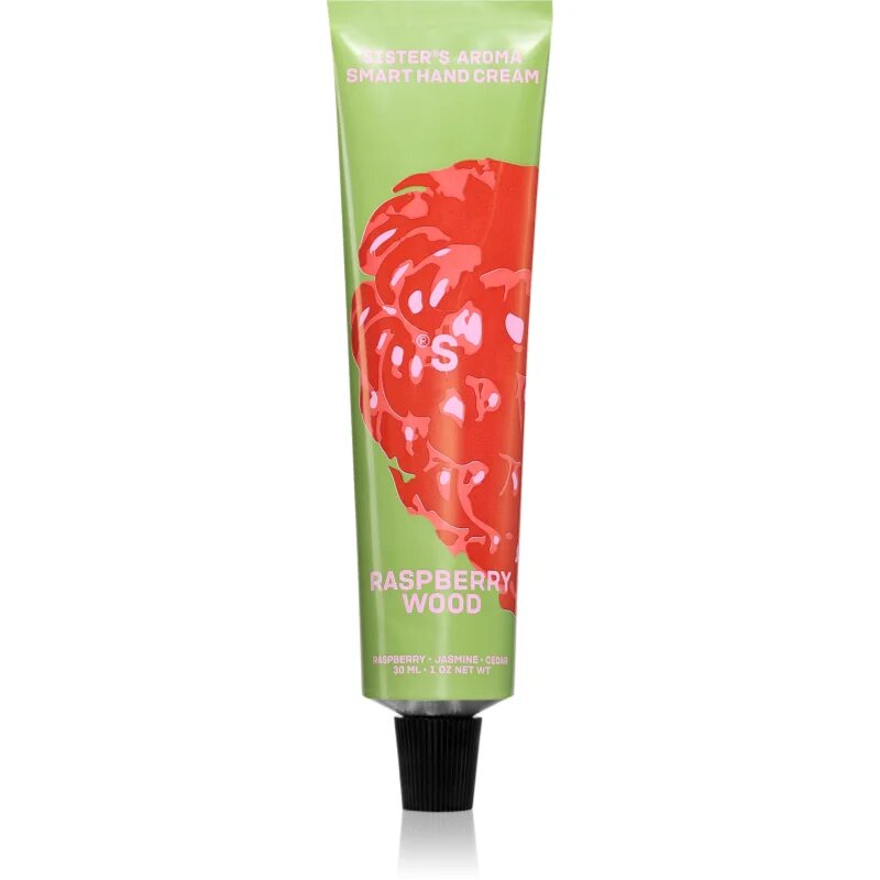Sister's Aroma Smart Hand Cream Raspberry Wood ápoló kézkrém hölgyeknek 30 ml