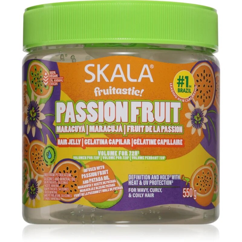 Skala Passion Fruit hajzselé göndör hajra 550 ml