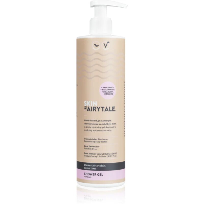 Skin Fairytale Shower Gel gyengéd tusfürdő gél a száraz és érzékeny bőrre 400 ml