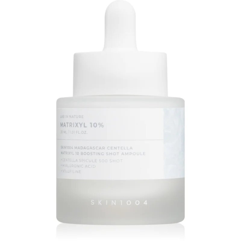 SKIN1004 Lab In Nature Matrixyl 10% Boosting Shot Ampoule hidratáló arcszérum a bőr öregedése ellen és a bőr feszesítéséért 30 ml