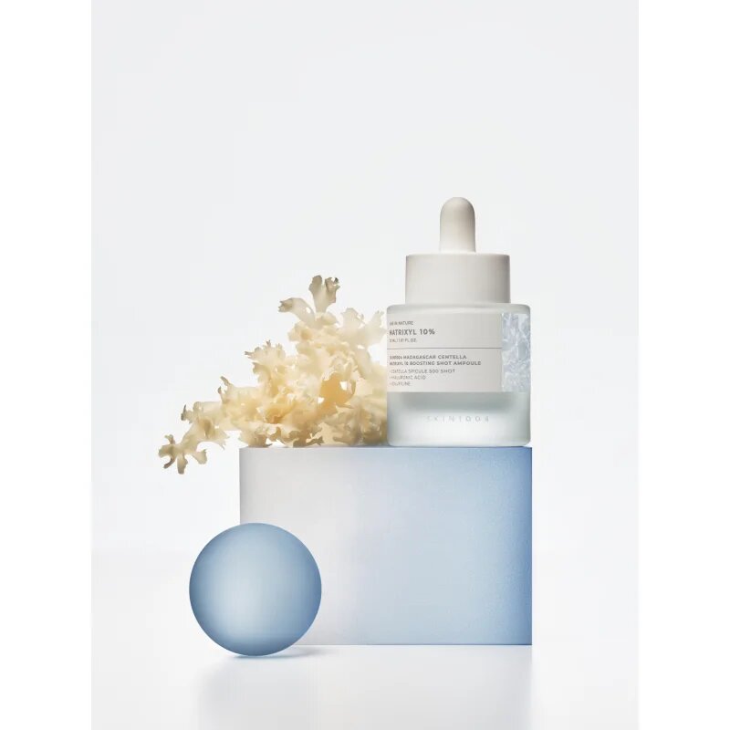 SKIN1004 Lab In Nature Matrixyl 10% Boosting Shot Ampoule hidratáló arcszérum a bőr öregedése ellen és a bőr feszesítéséért 30 ml
