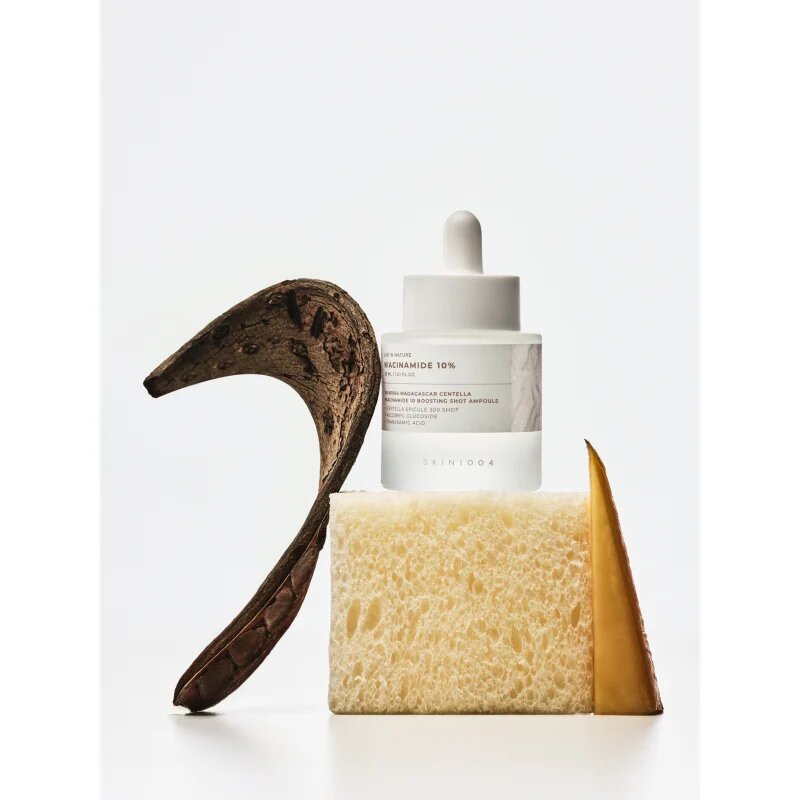 SKIN1004 Lab In Nature Niacinamide 10% Boosting Shot Ampoule regeneráló és élénkítő szérum hidratáló hatással 30 ml