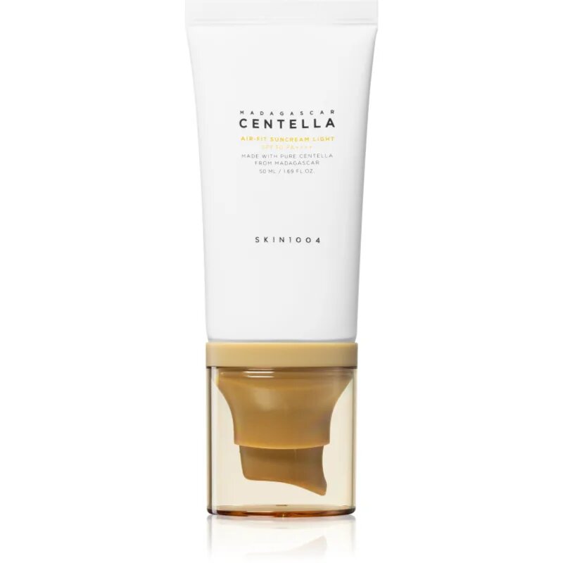 SKIN1004 Madagascar Centella Air-Fit Suncream Light ásványi védő fluid arcra SPF 30 50 ml