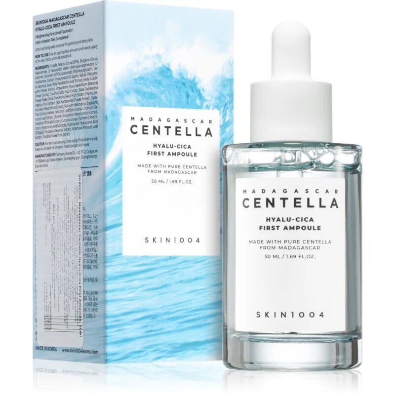SKIN1004 Madagascar Centella Hyalu-Cica First Ampoule revitalizáló hidratáló szérum 50 ml