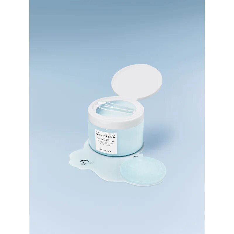 SKIN1004 Madagascar Centella Hyalu-Cica Jelly-Fit Ampoule Pad tonizáló párnák a dehidratált száraz bőrre 60 db