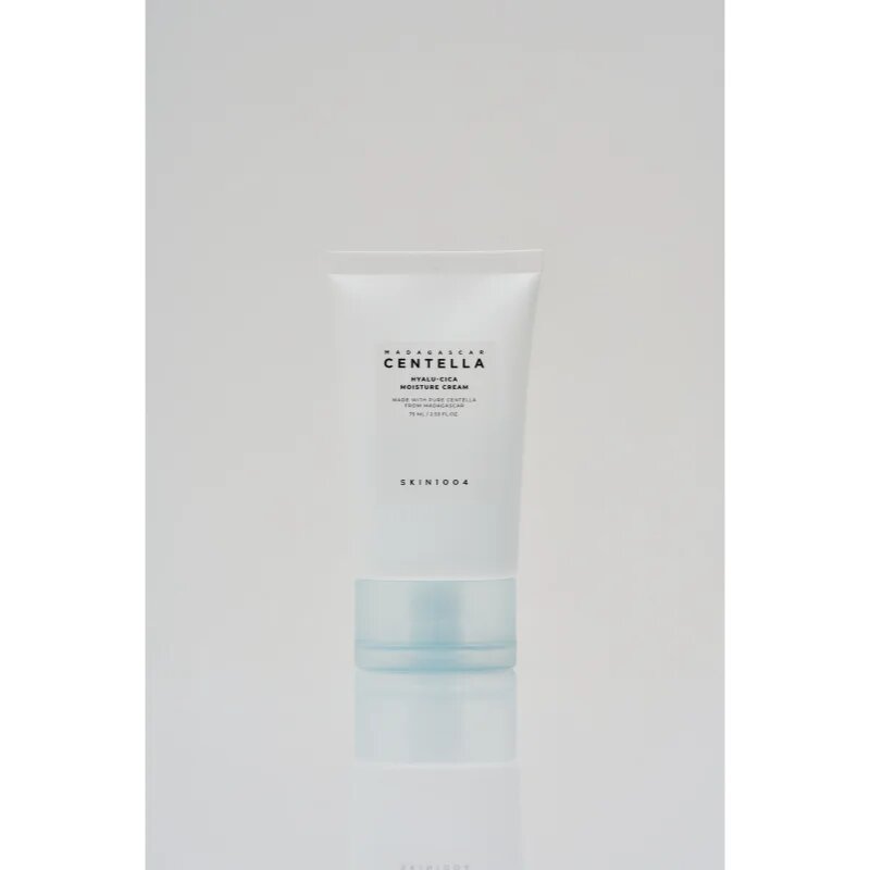 SKIN1004 Madagascar Centella Hyalu-Cica Moisture Cream mélyen hidratáló krém az arcbőr megnyugtatására 75 ml