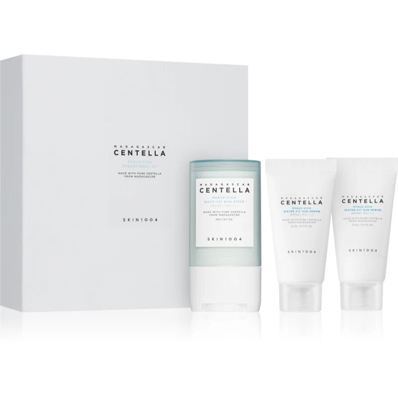 SKIN1004 Madagascar Centella Hyalu-Cica Sunsational Kit ajándékszett magas UV védelemmel