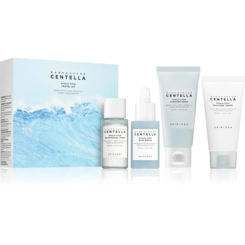 SKIN1004 Madagascar Centella Hyalu-Cica Travel Kit utazási készlet az intenzív hidratálásért