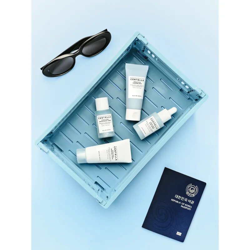 SKIN1004 Madagascar Centella Hyalu-Cica Travel Kit utazási készlet az intenzív hidratálásért