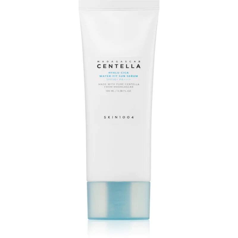 SKIN1004 Madagascar Centella Hyalu-Cica Water-Fit Sun Serum védő szérum hidratáló hatással SPF 50+ 100 ml