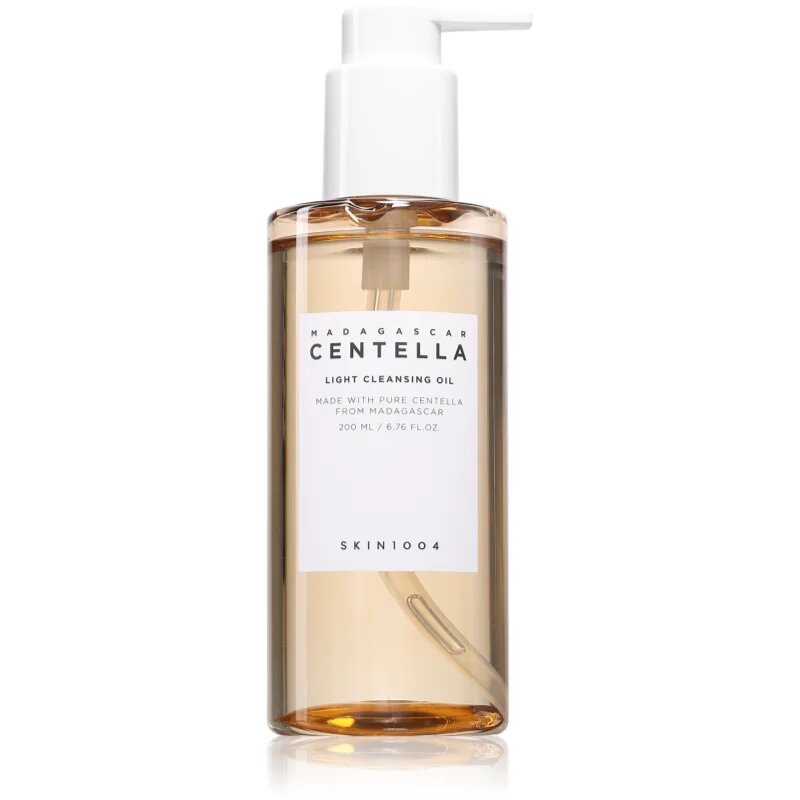 SKIN1004 Madagascar Centella Light Cleansing Oil tisztító és sminklemosó olaj nyugtató hatással 200 ml