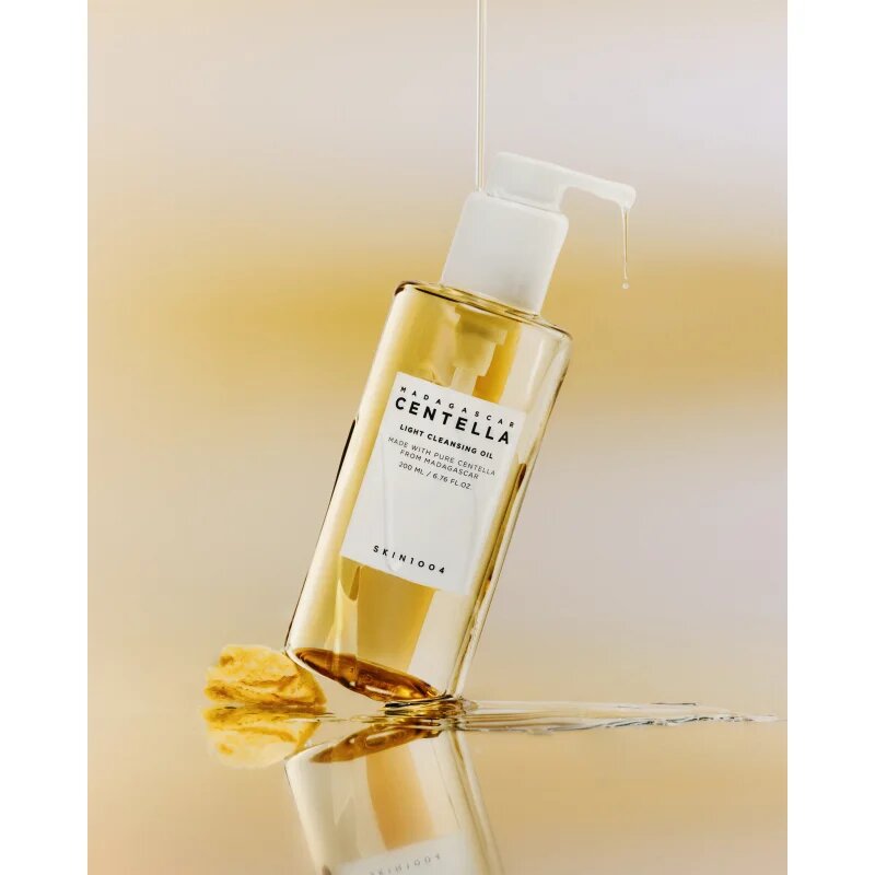 SKIN1004 Madagascar Centella Light Cleansing Oil tisztító és sminklemosó olaj nyugtató hatással 200 ml