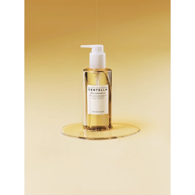 SKIN1004 Madagascar Centella Light Cleansing Oil tisztító és sminklemosó olaj nyugtató hatással 200 ml